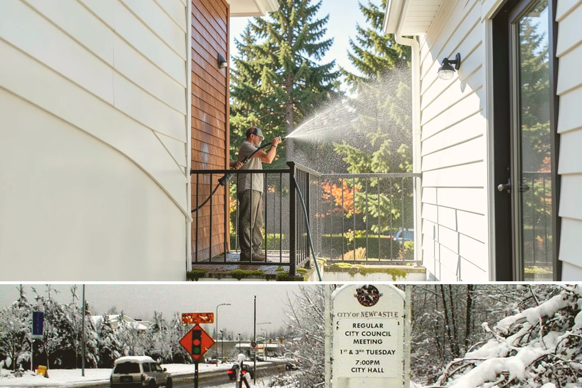Lichen Removal in Newcastle, King County, WA - Treat lichen in the warmer, drier months when solutions can dwell effectively rather than being diluted by rain.