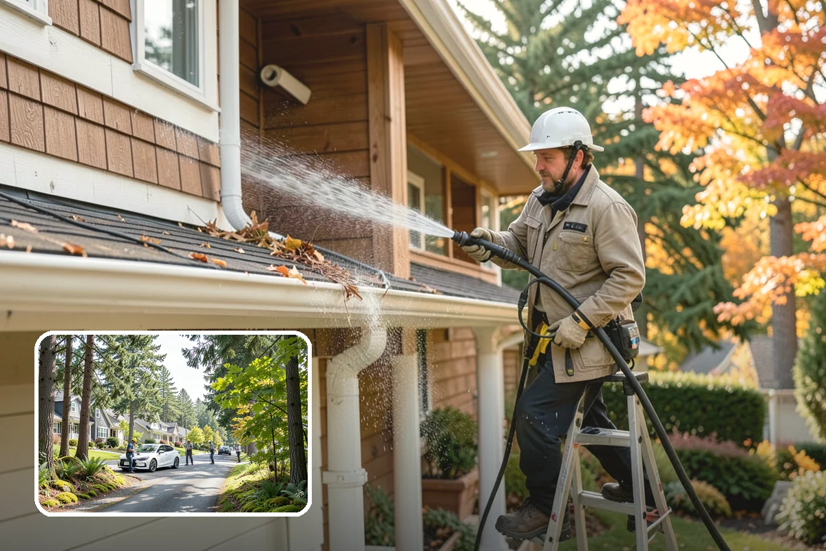 Lichen Removal in Normandy Park, King County, WA - Kills tenacious lichen that resists ordinary washing