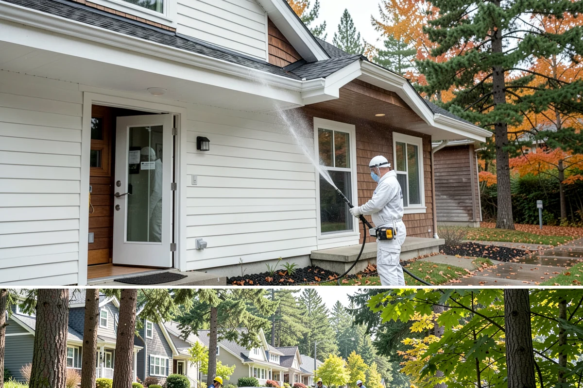 Lichen Removal in Normandy Park, King County, WA - Treat lichen in the warmer, drier months when solutions can dwell effectively rather than being diluted by rain.