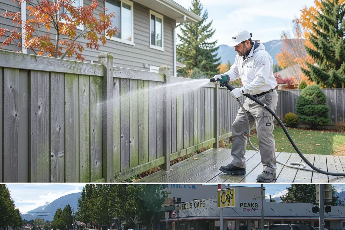 Lichen Removal in North Bend, King County, WA - Treat lichen in the warmer, drier months when solutions can dwell effectively rather than being diluted by rain.