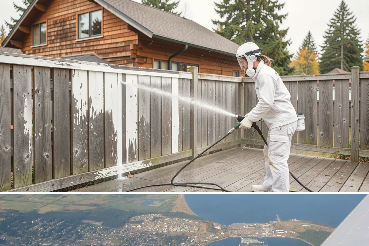 Lichen Removal in Oak Harbor, Island County, WA - Treat lichen in the warmer, drier months when solutions can dwell effectively rather than being diluted by rain.