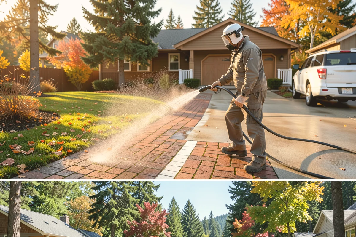 Lichen Removal in Orting, Pierce County, WA - Treat lichen in the warmer, drier months when solutions can dwell effectively rather than being diluted by rain.