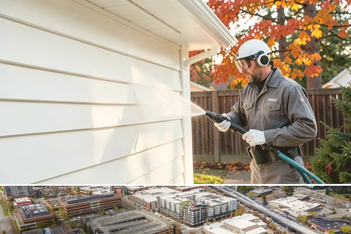 Lichen Removal in Redmond, King County, WA - Treat lichen in the warmer, drier months when solutions can dwell effectively rather than being diluted by rain.