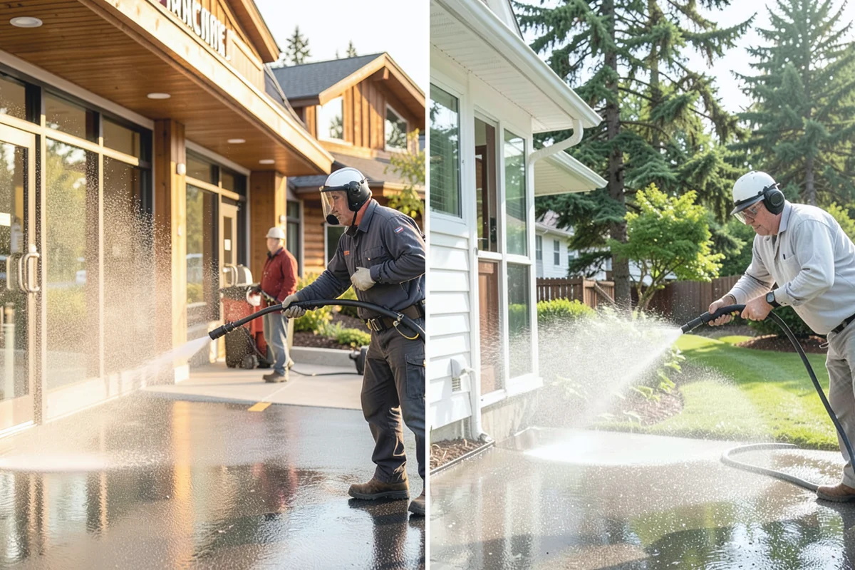 Lichen Removal in Skykomish, King County, WA - Identify the lichen colonies and the affected material