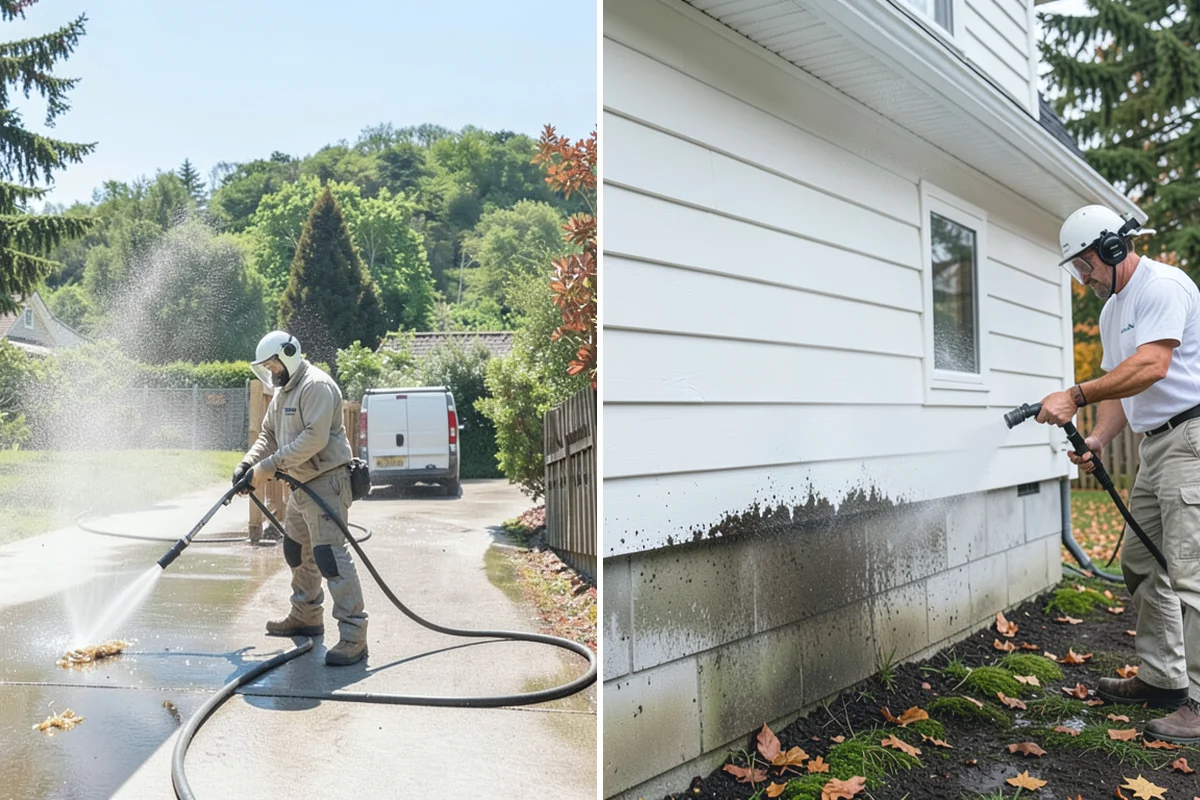 Lichen Removal in South Prairie, Pierce County, WA - Identify the lichen colonies and the affected material