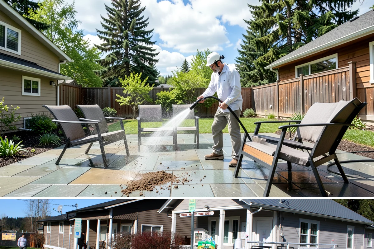 Lichen Removal in South Prairie, Pierce County, WA - Treat lichen in the warmer, drier months when solutions can dwell effectively rather than being diluted by rain.