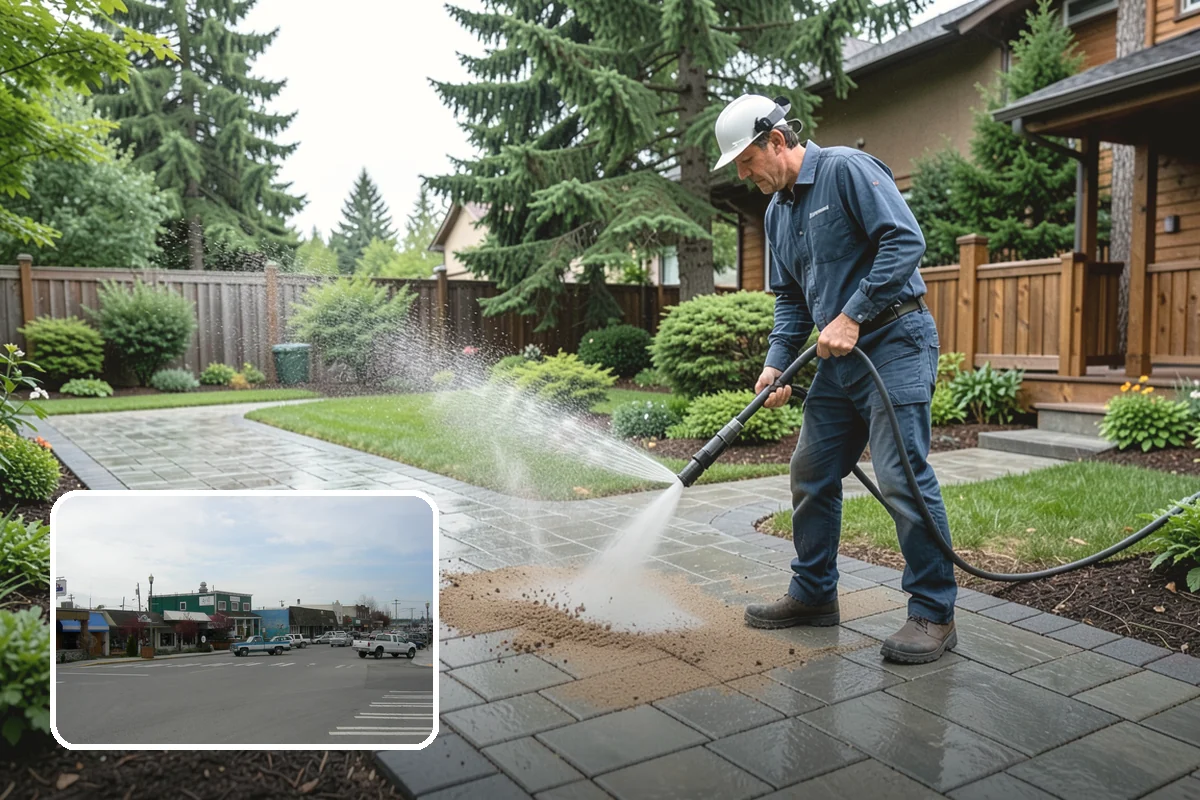 Lichen Removal in Stanwood, Snohomish County, WA - Kills tenacious lichen that resists ordinary washing