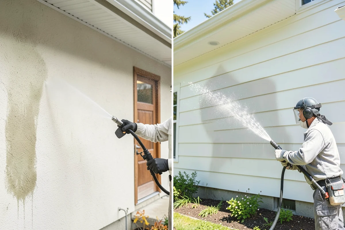 Lichen Removal in Tukwila, King County, WA - Identify the lichen colonies and the affected material