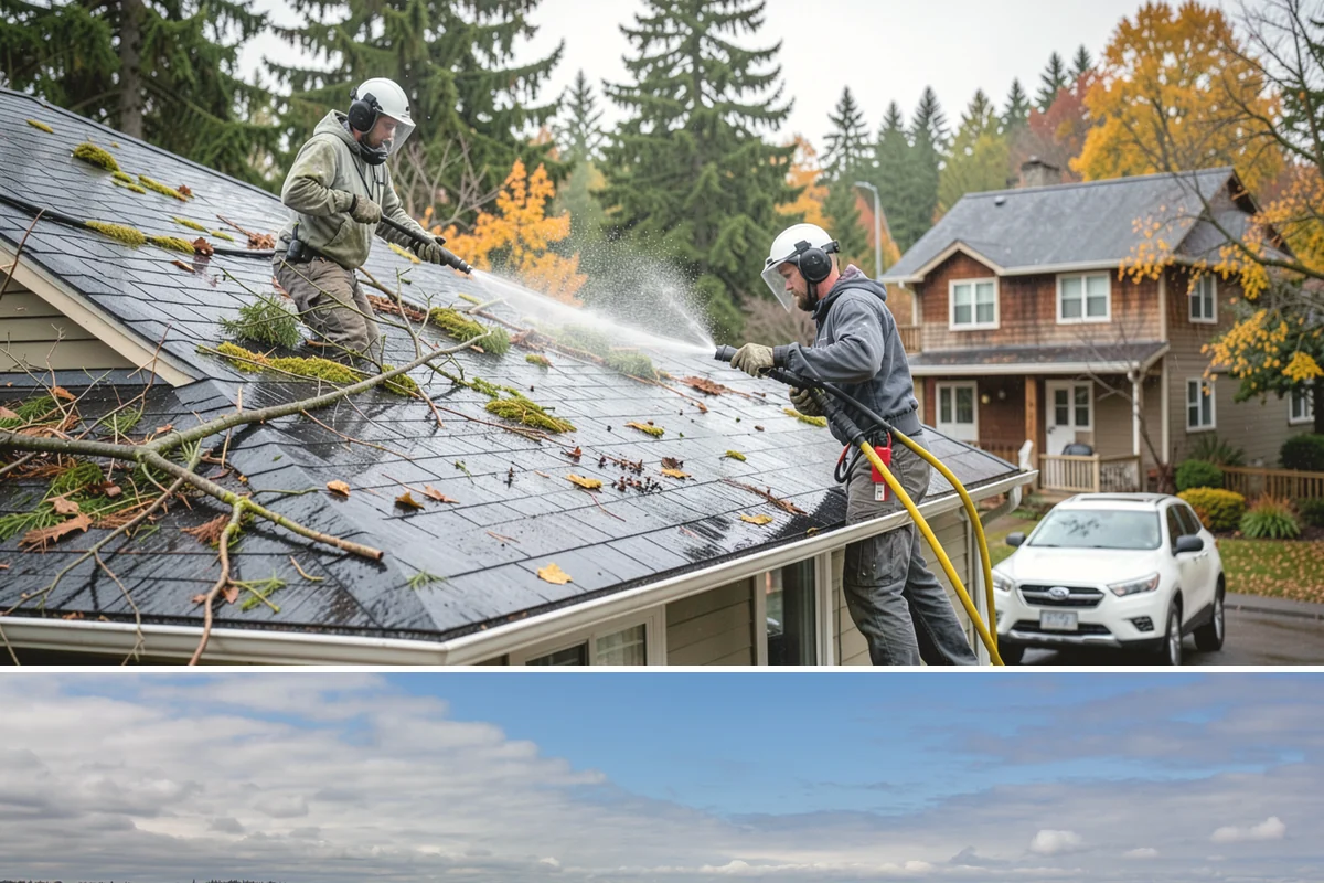 Lichen Removal in University Place, Pierce County, WA - Treat lichen in the warmer, drier months when solutions can dwell effectively rather than being diluted by rain.