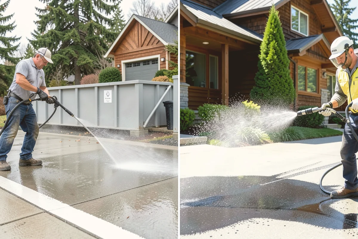 Limestone Cleaning in Bellevue, King County, WA - Confirm the stone as limestone and test discreetly
