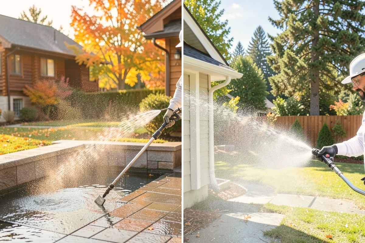 Limestone Cleaning in Bothell, King County, WA - Confirm the stone as limestone and test discreetly