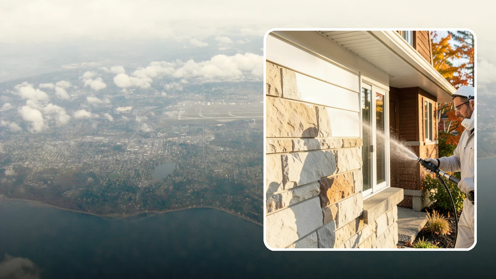 Limestone Cleaning in Burien, King County, WA - Clean soft, acid-sensitive limestone with neutral chemistry that avoids etching the delicate surface.