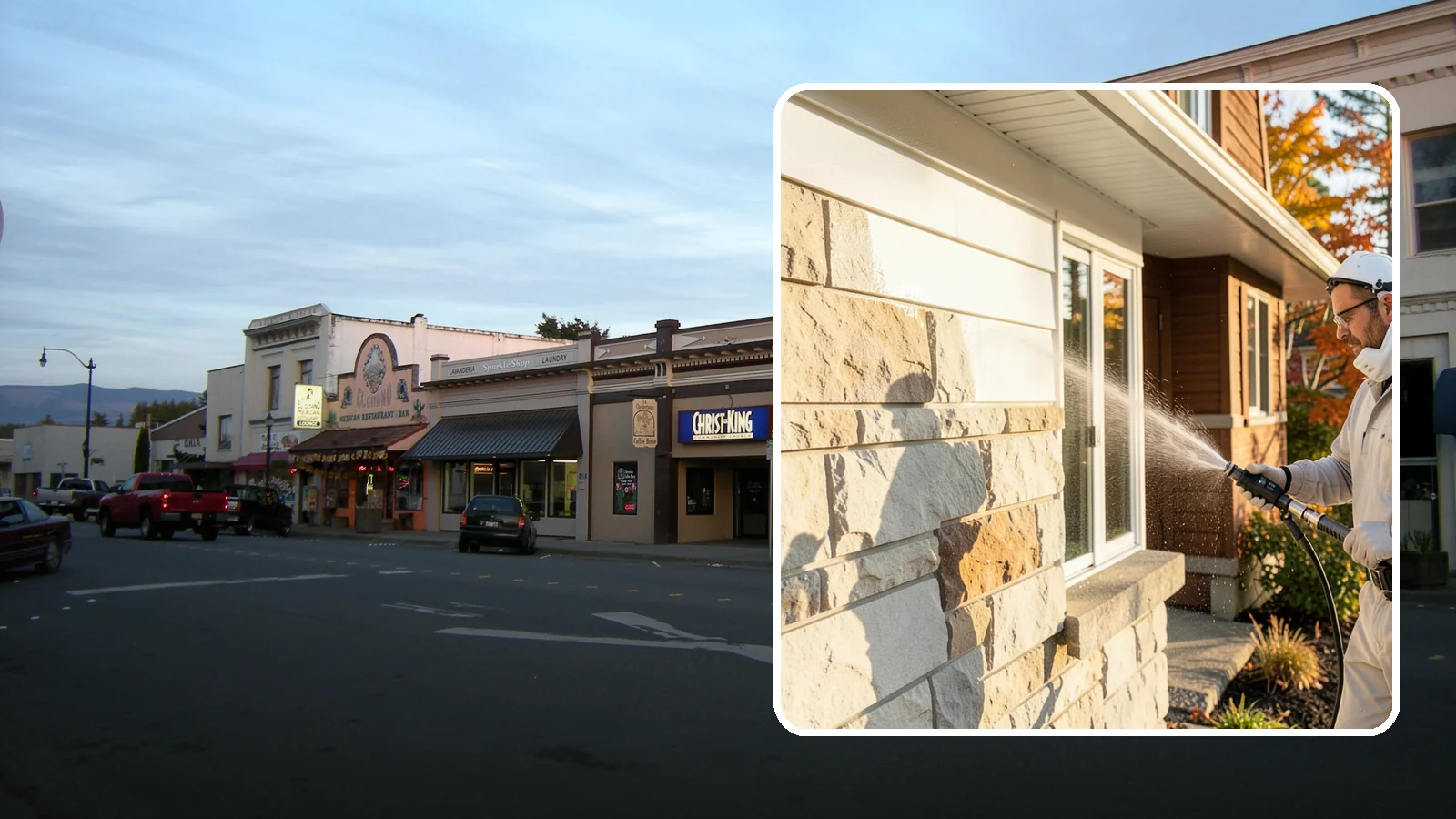 Limestone Cleaning in Burlington, Skagit County, WA - Clean soft, acid-sensitive limestone with neutral chemistry that avoids etching the delicate surface.