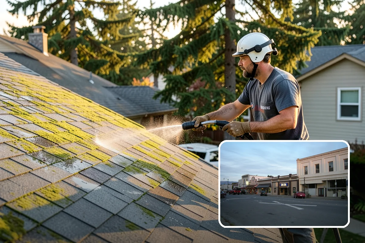 Limestone Cleaning in Burlington, Skagit County, WA - Avoids the etching that acids cause on calcareous stone