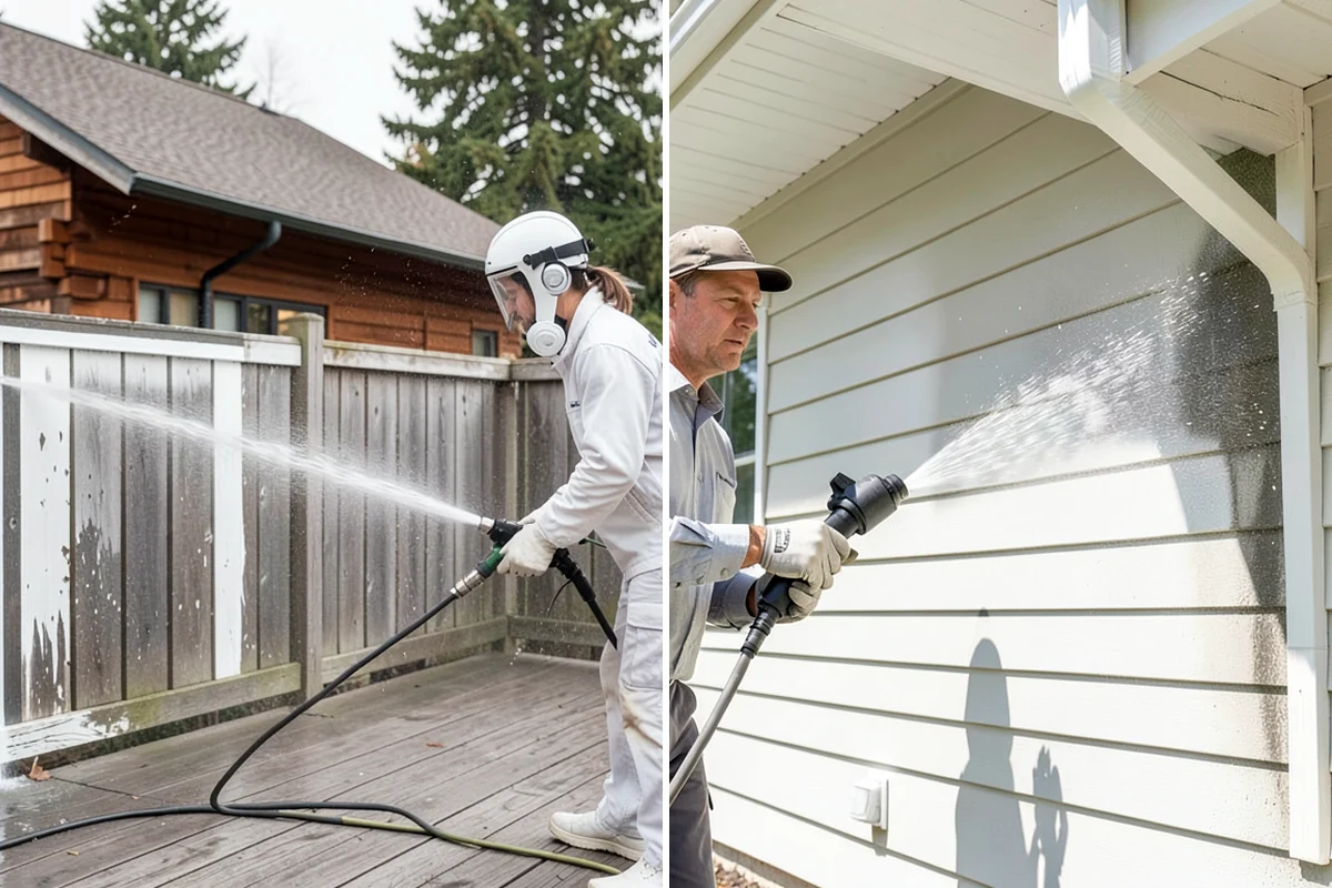 Limestone Cleaning in DuPont, Pierce County, WA - Confirm the stone as limestone and test discreetly