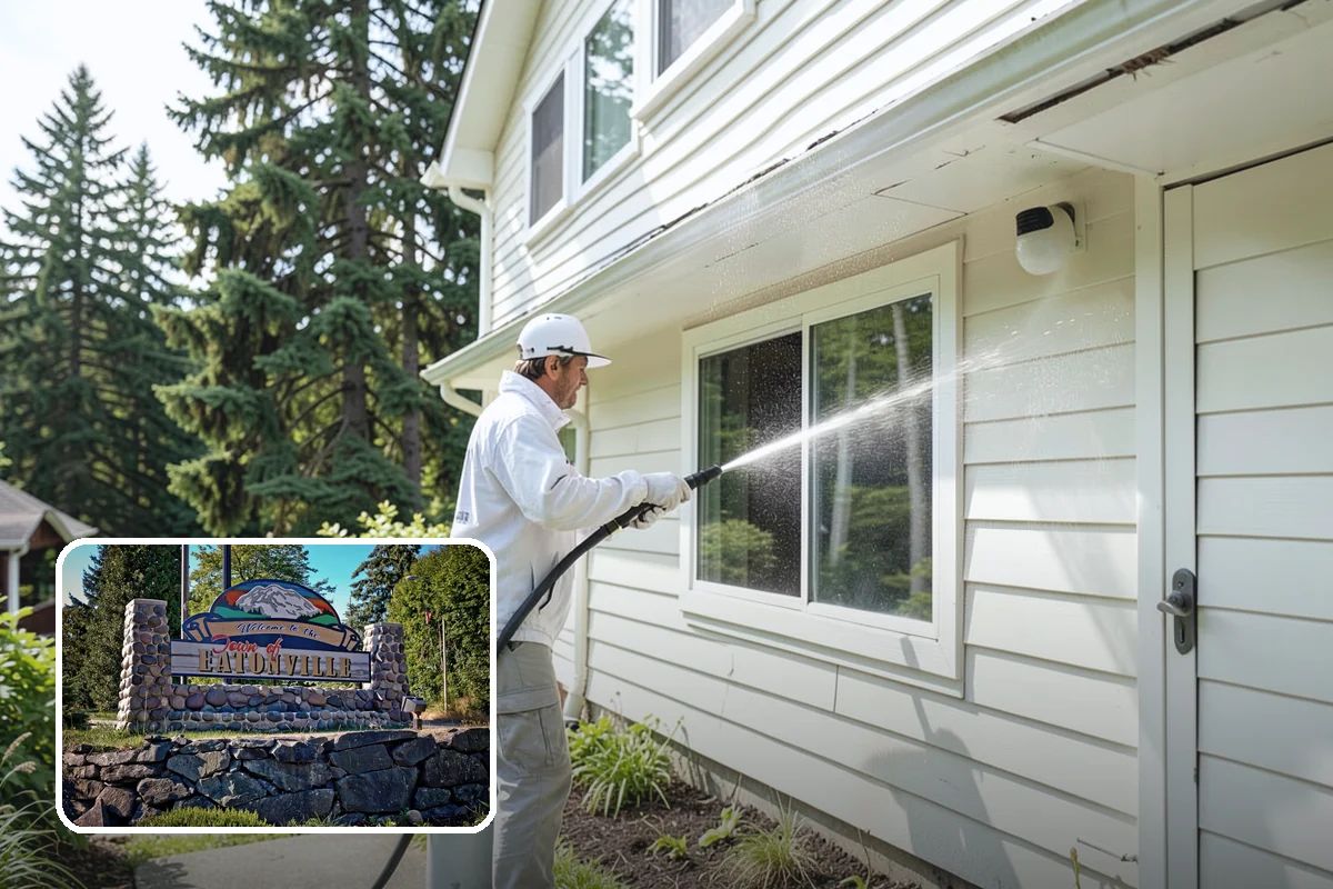 Limestone Cleaning in Eatonville, Pierce County, WA - Avoids the etching that acids cause on calcareous stone