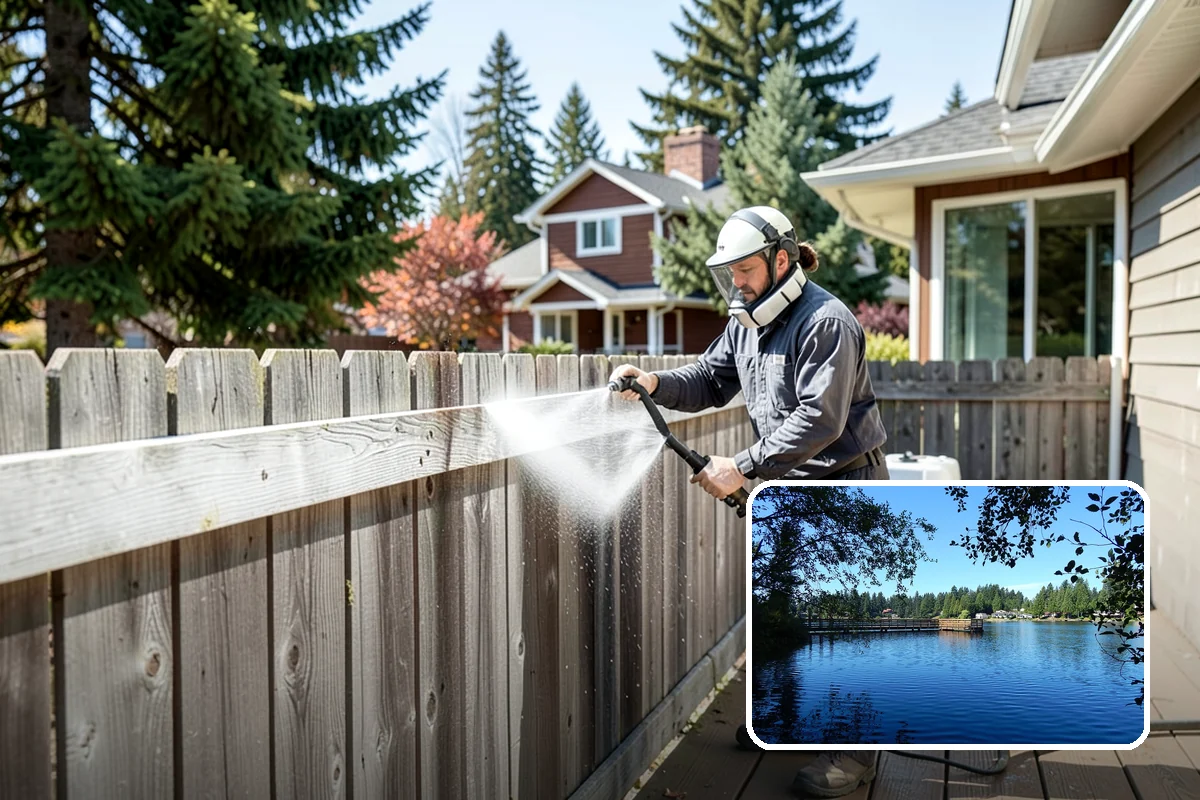 Limestone Cleaning in Federal Way, King County, WA - Avoids the etching that acids cause on calcareous stone