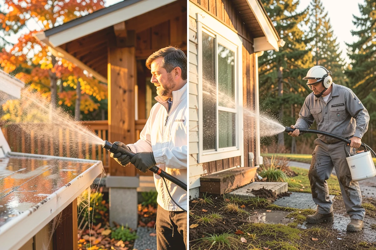 Limestone Cleaning in Fife, Pierce County, WA - Confirm the stone as limestone and test discreetly
