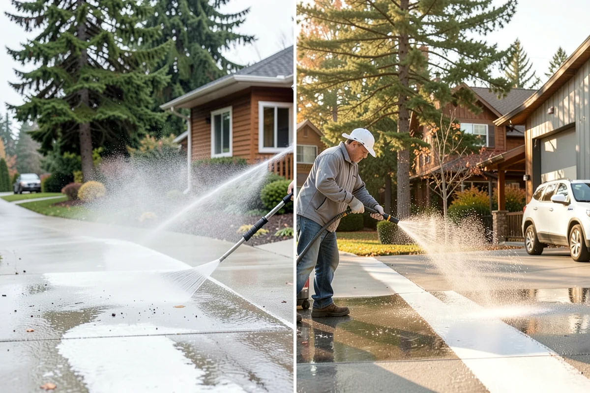 Limestone Cleaning in Gig Harbor, Pierce County, WA - Confirm the stone as limestone and test discreetly