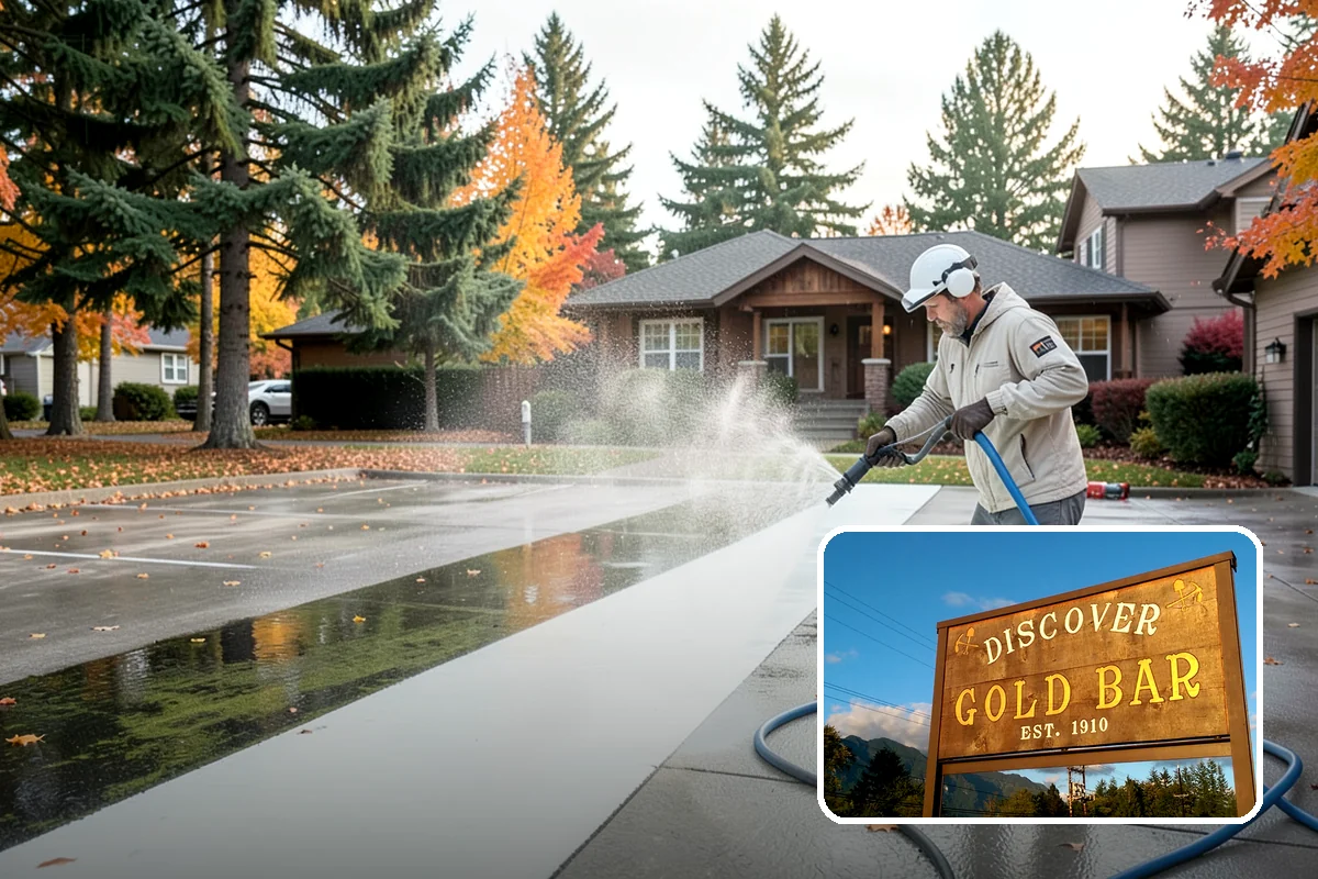 Limestone Cleaning in Gold Bar, Snohomish County, WA - Avoids the etching that acids cause on calcareous stone