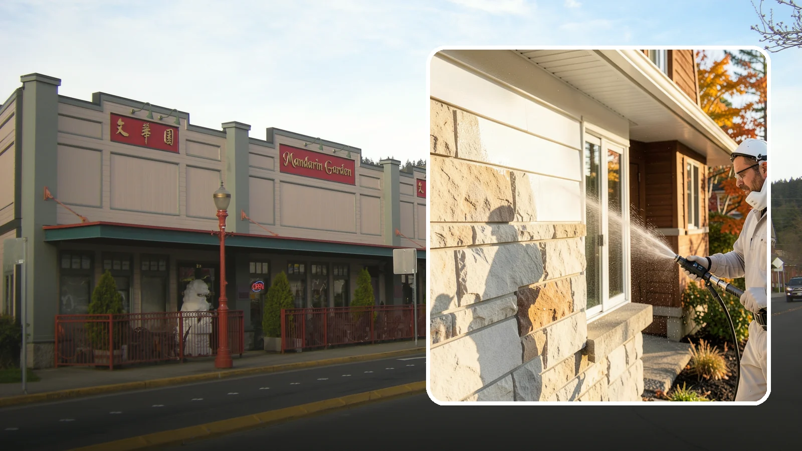 Limestone Cleaning in Issaquah, King County, WA - Clean soft, acid-sensitive limestone with neutral chemistry that avoids etching the delicate surface.