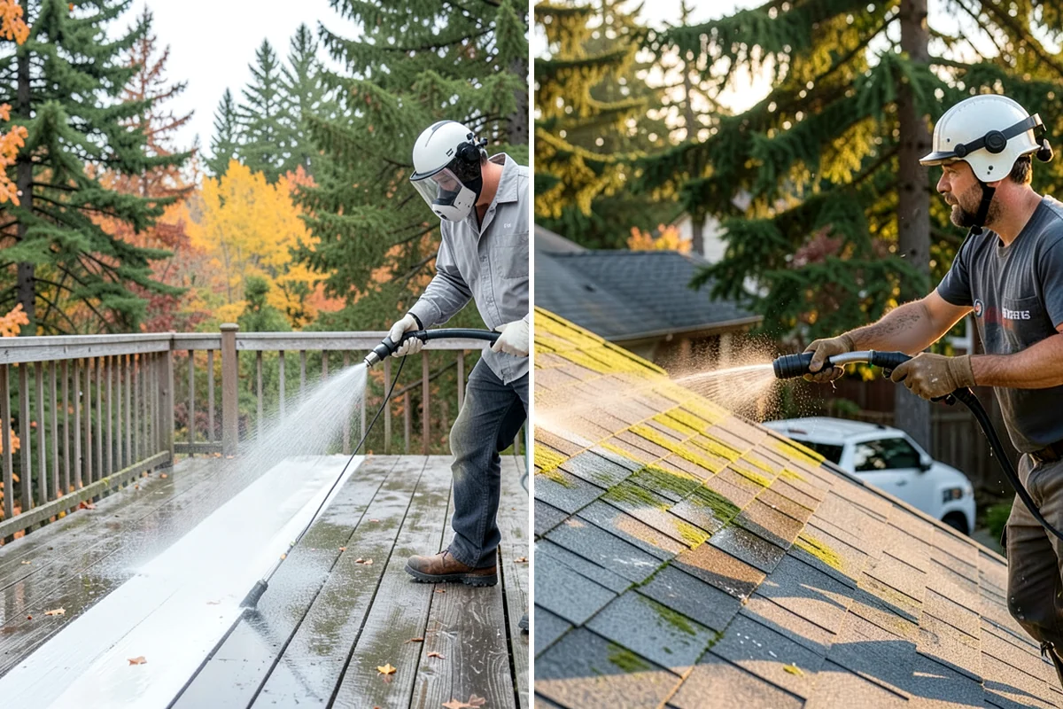 Limestone Cleaning in Kenmore, King County, WA - Confirm the stone as limestone and test discreetly