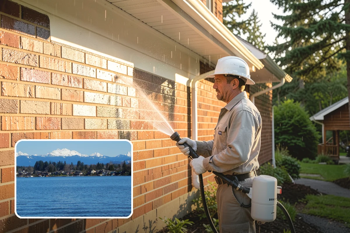 Limestone Cleaning in Lake Stevens, Snohomish County, WA - Avoids the etching that acids cause on calcareous stone