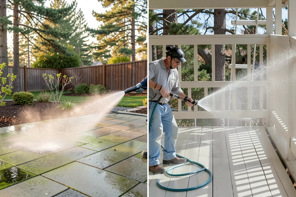 Limestone Cleaning in Lakewood, Pierce County, WA - Confirm the stone as limestone and test discreetly
