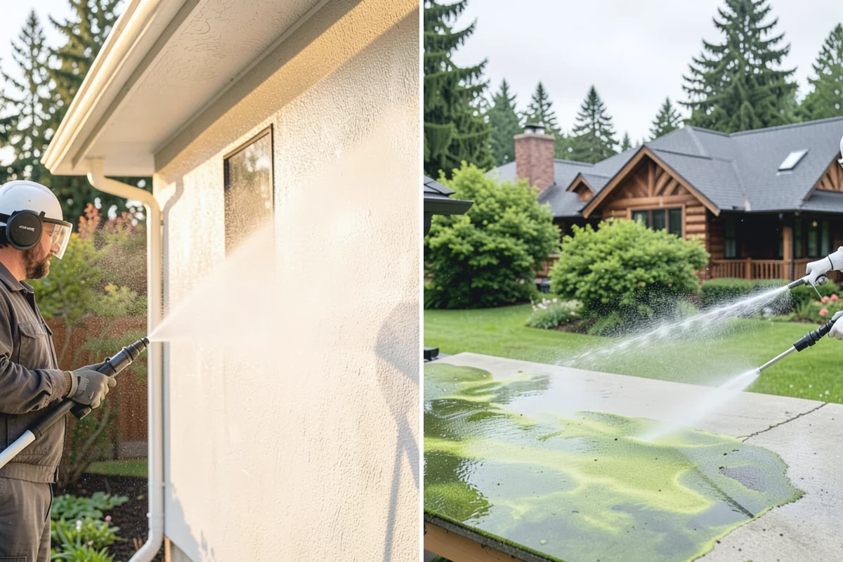 Limestone Cleaning in Medina, King County, WA - Confirm the stone as limestone and test discreetly