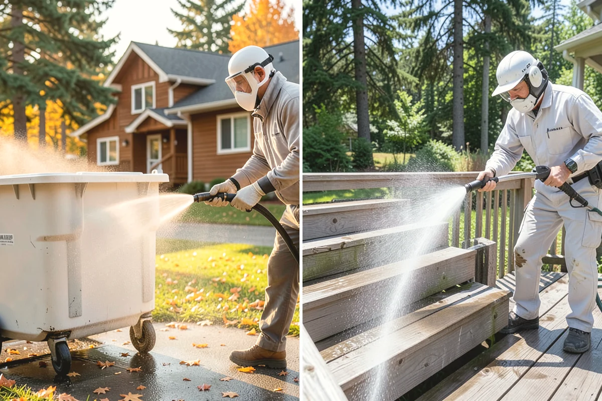 Limestone Cleaning in North Bend, King County, WA - Confirm the stone as limestone and test discreetly