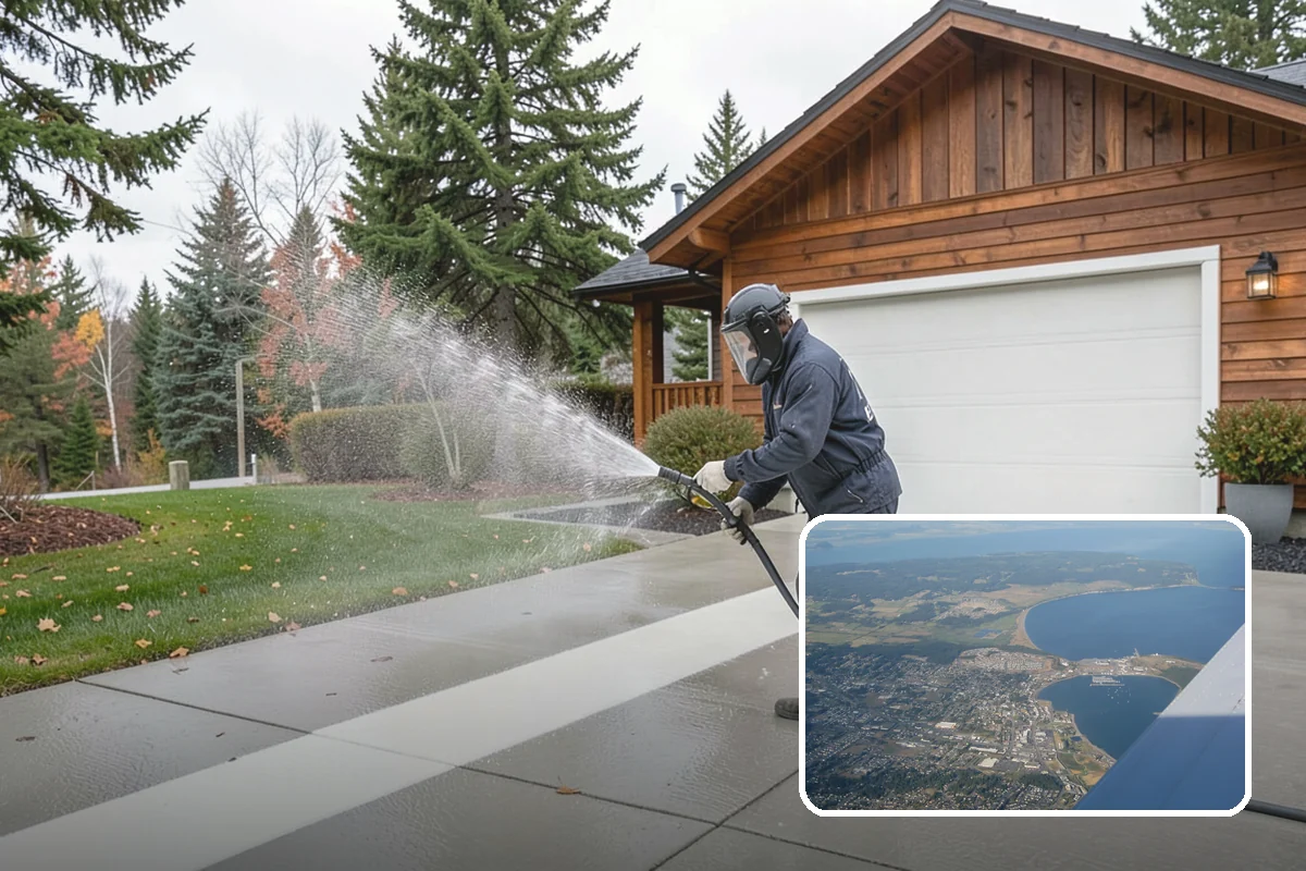Limestone Cleaning in Oak Harbor, Island County, WA - Avoids the etching that acids cause on calcareous stone