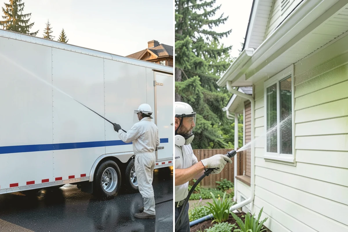 Limestone Cleaning in Oak Harbor, Island County, WA - Confirm the stone as limestone and test discreetly