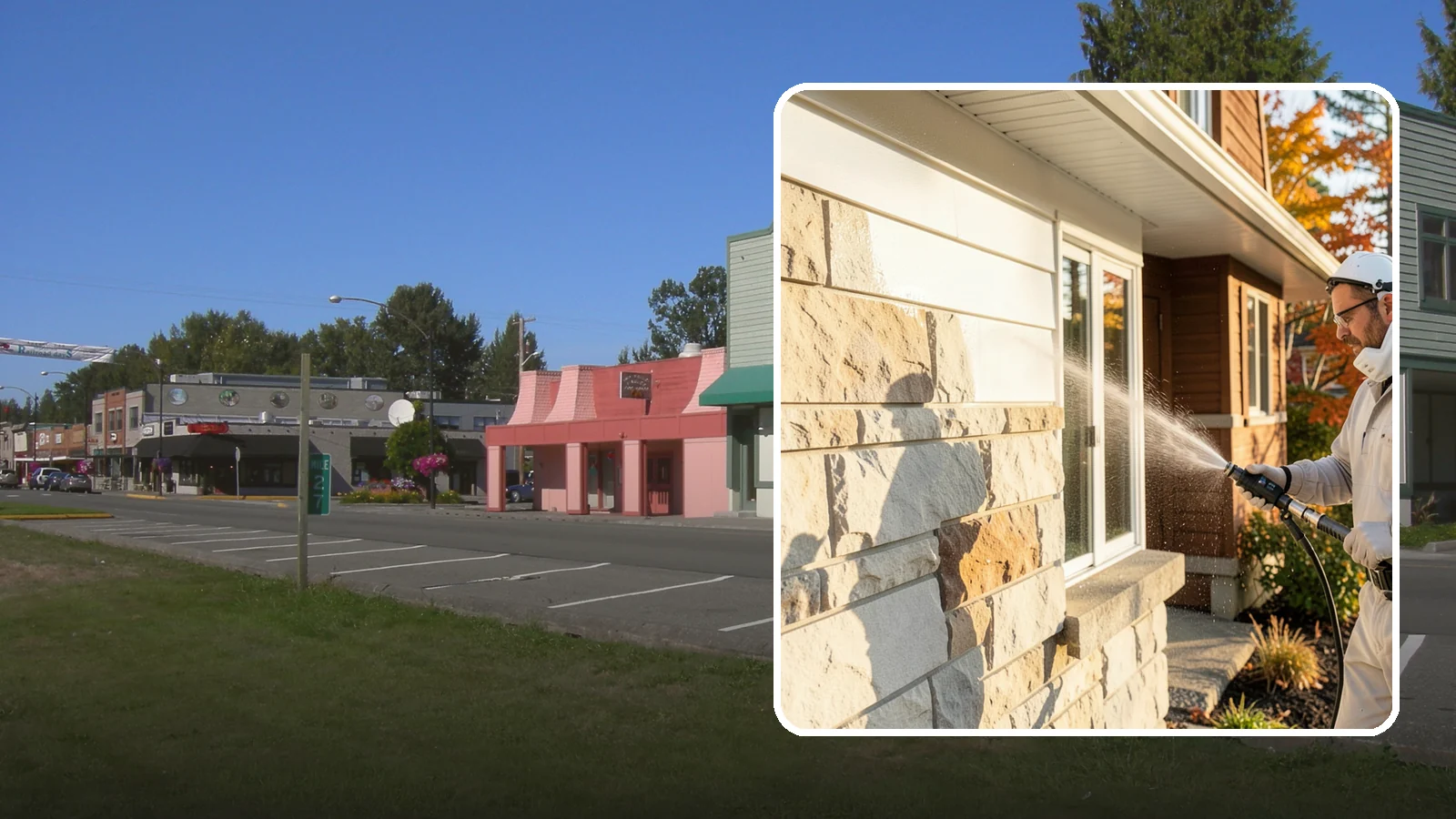 Limestone Cleaning in Snoqualmie, King County, WA - Clean soft, acid-sensitive limestone with neutral chemistry that avoids etching the delicate surface.