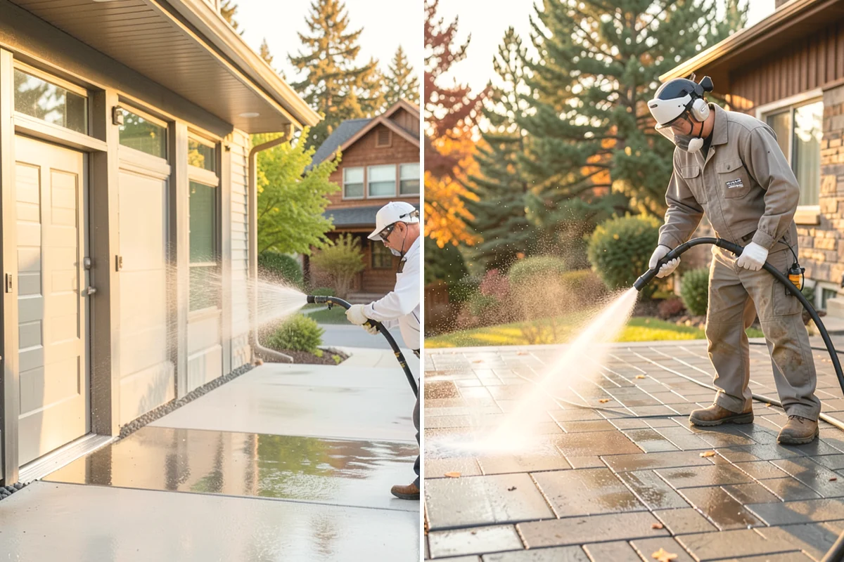Limestone Cleaning in Steilacoom, Pierce County, WA - Confirm the stone as limestone and test discreetly