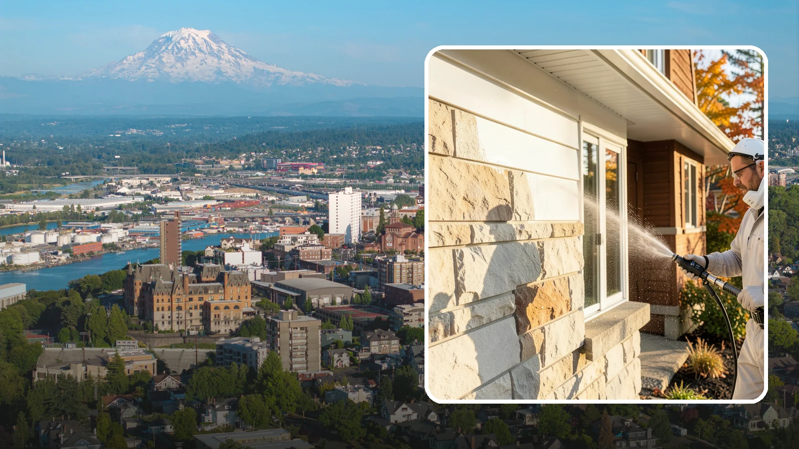 Limestone Cleaning in Tacoma, Pierce County, WA - Clean soft, acid-sensitive limestone with neutral chemistry that avoids etching the delicate surface.