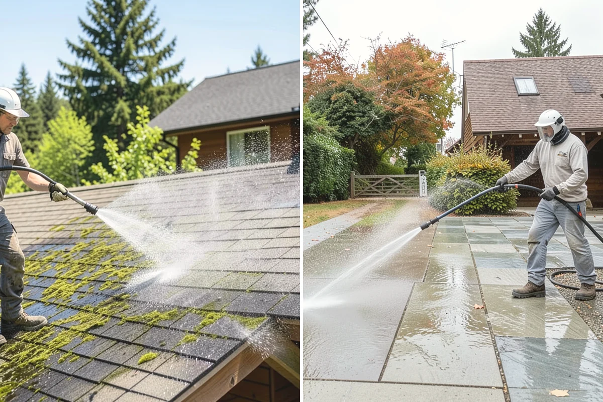 Limestone Cleaning in Tacoma, Pierce County, WA - Confirm the stone as limestone and test discreetly