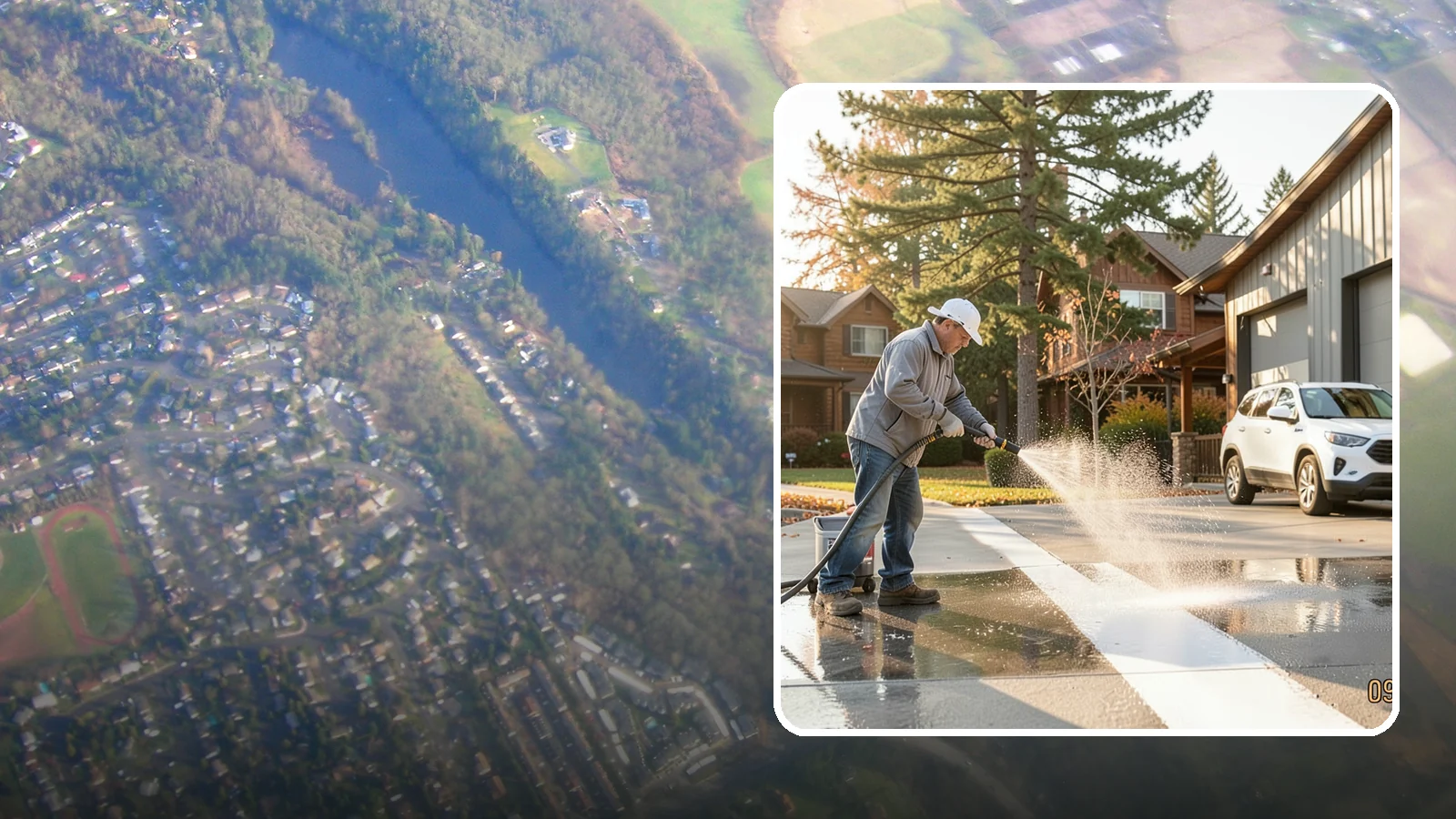 Loading Dock Cleaning in Algona, King County, WA - We clean loading docks at Washington warehouses and stores to clear grease, tire marks, and slip hazards from busy work zones.