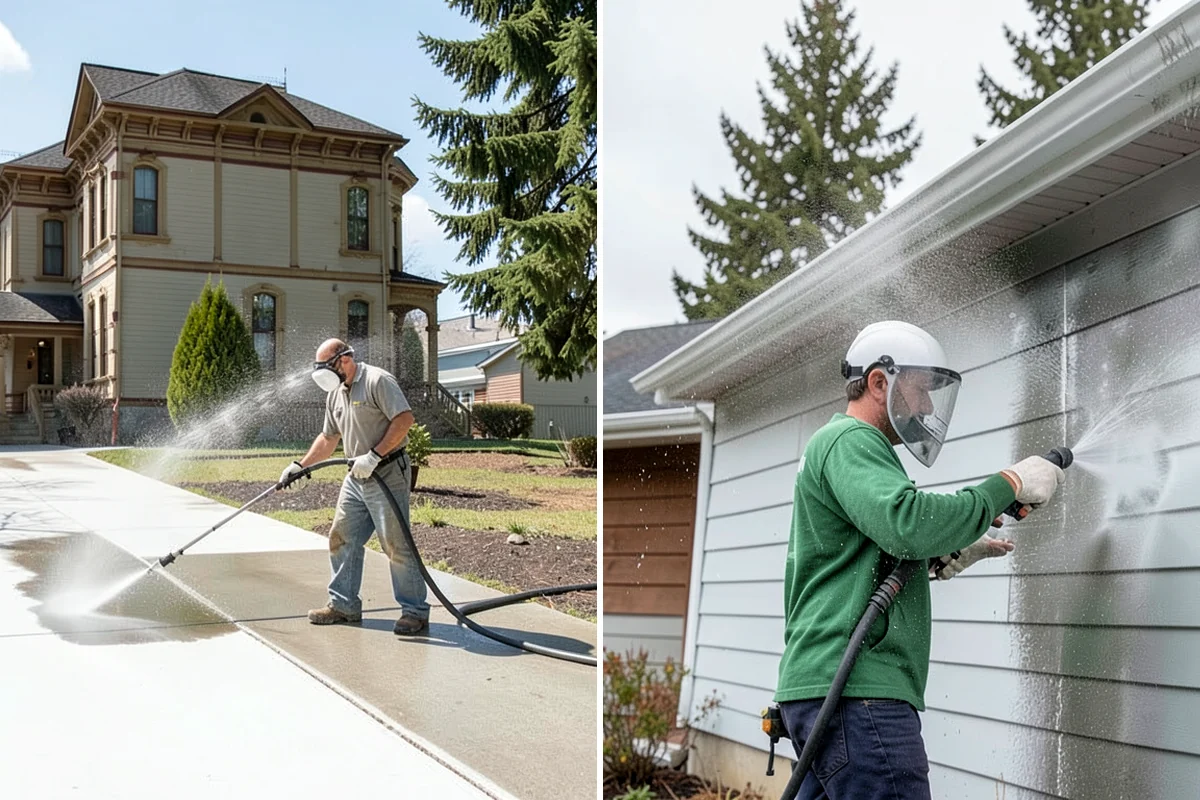 Loading Dock Cleaning in Arlington, Snohomish County, WA - Sweep debris and note spill or stain locations