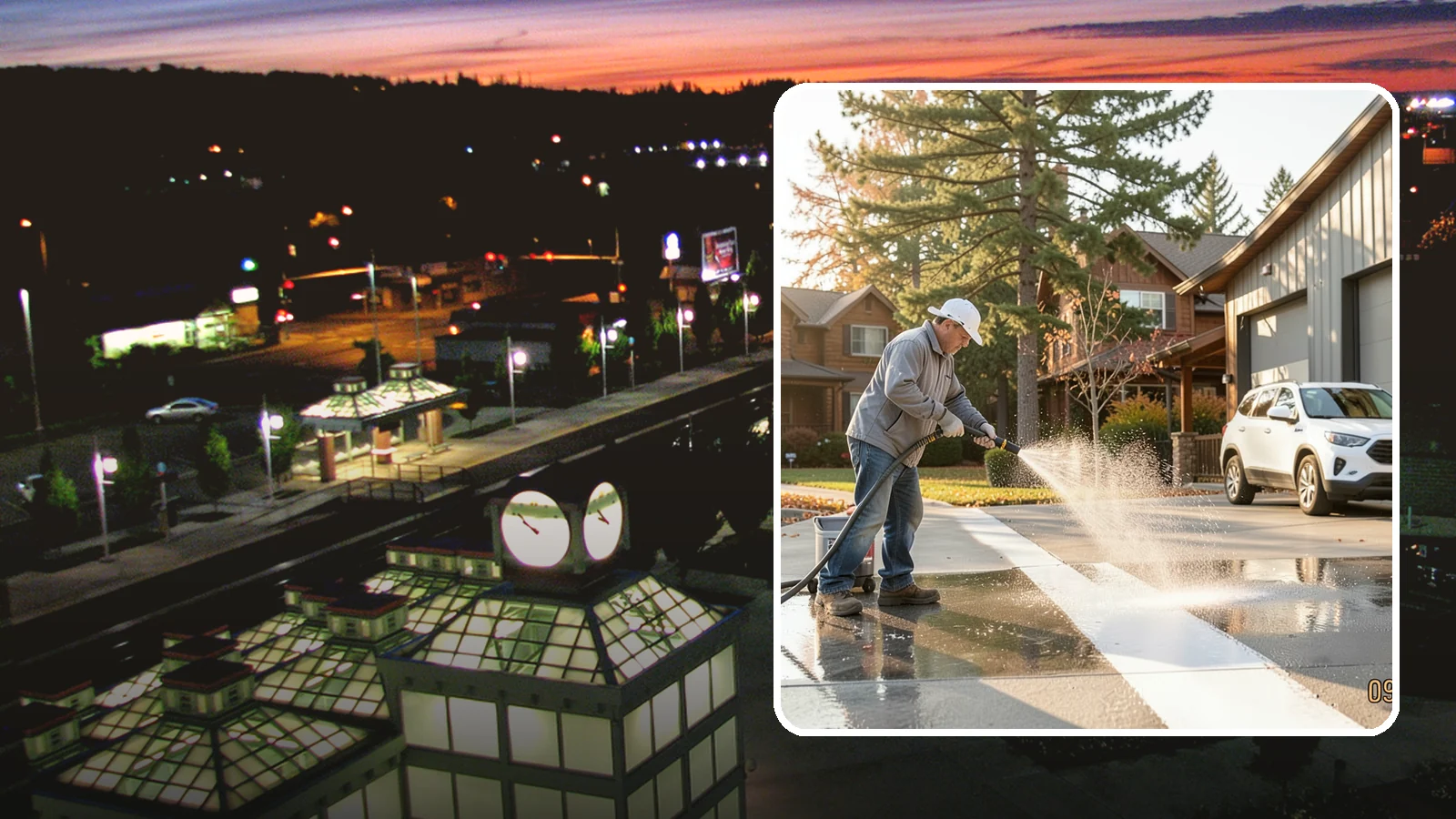 Loading Dock Cleaning in Auburn, King County, WA - We clean loading docks at Washington warehouses and stores to clear grease, tire marks, and slip hazards from busy work zones.