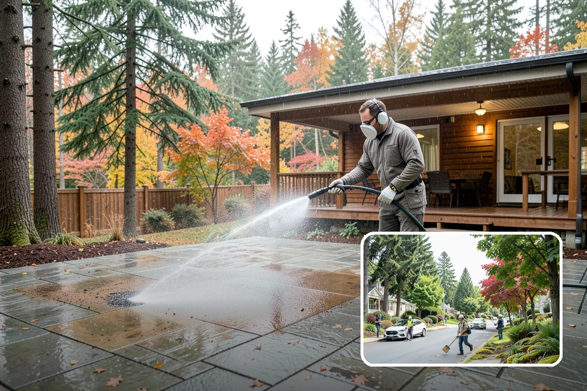 Loading Dock Cleaning in Beaux Arts Village, King County, WA - Improves traction for workers and equipment