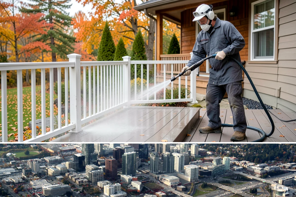 Loading Dock Cleaning in Bellevue, King County, WA - Docks are best cleaned quarterly, with extra attention after wet winter months when tracked-in moisture spreads grime.