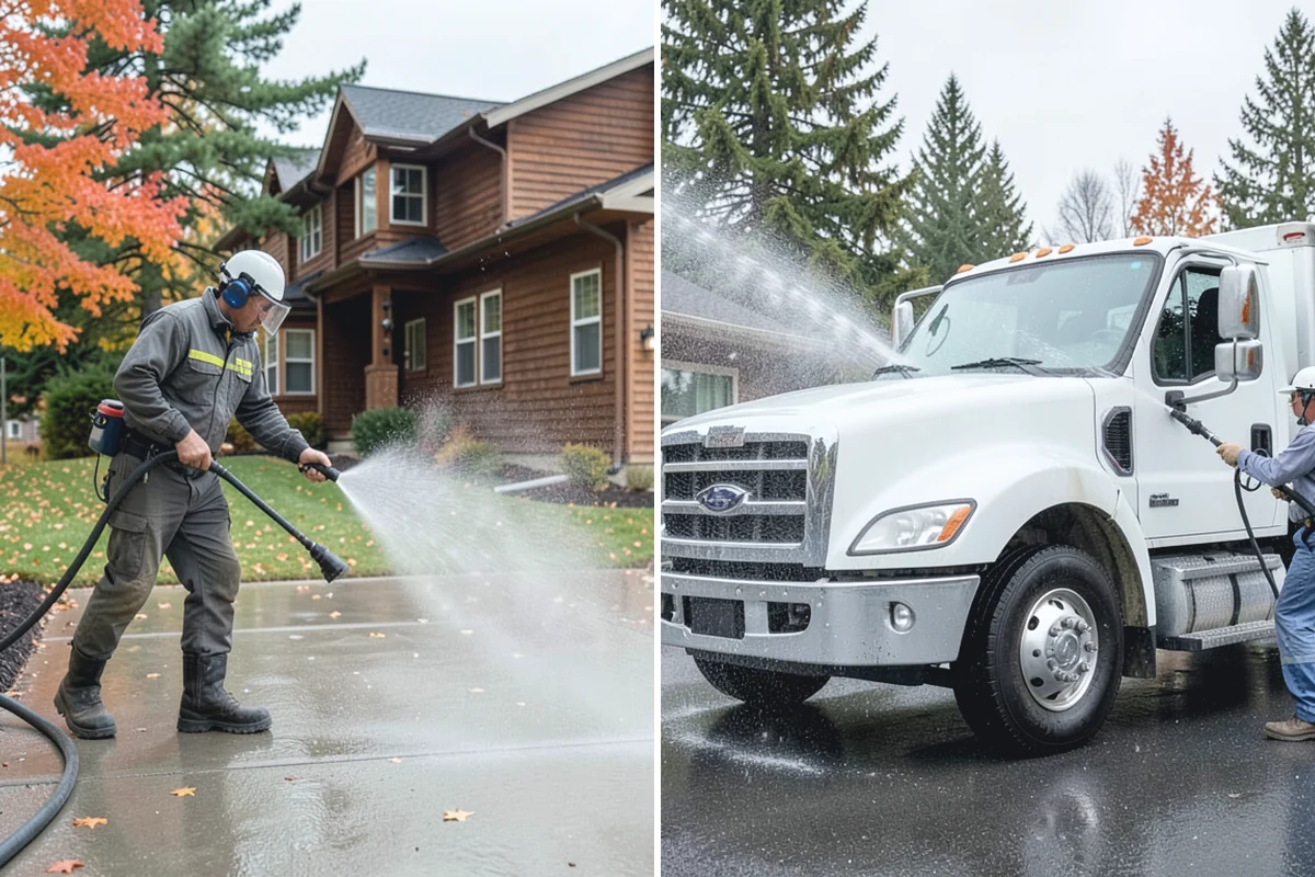 Loading Dock Cleaning in Bonney Lake, Pierce County, WA - Sweep debris and note spill or stain locations