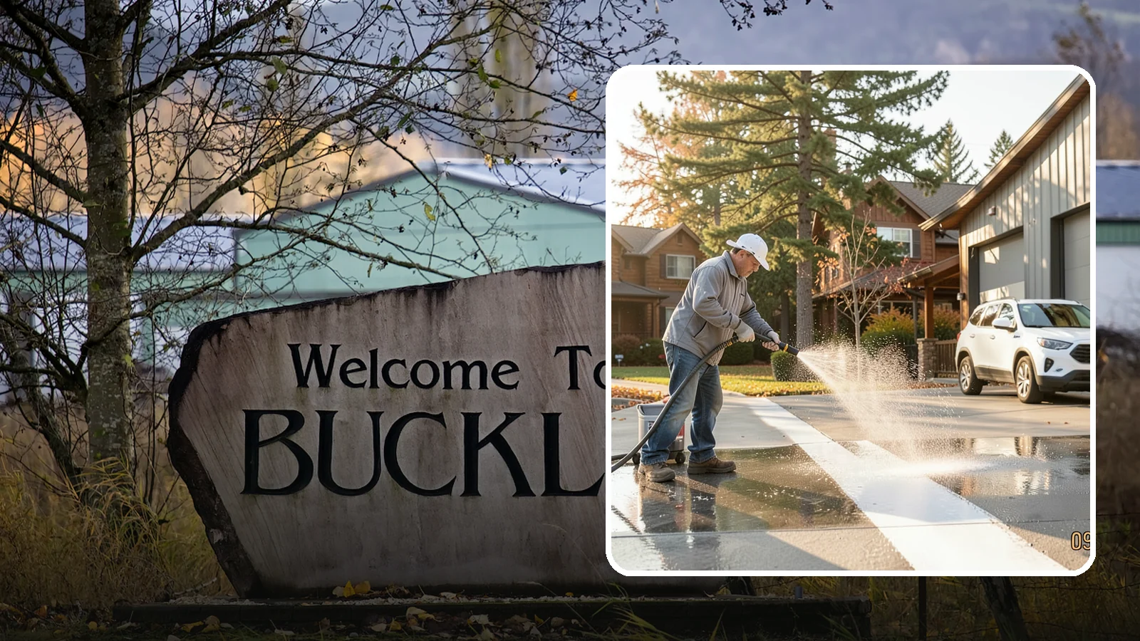 Loading Dock Cleaning in Buckley, Pierce County, WA - We clean loading docks at Washington warehouses and stores to clear grease, tire marks, and slip hazards from busy work zones.