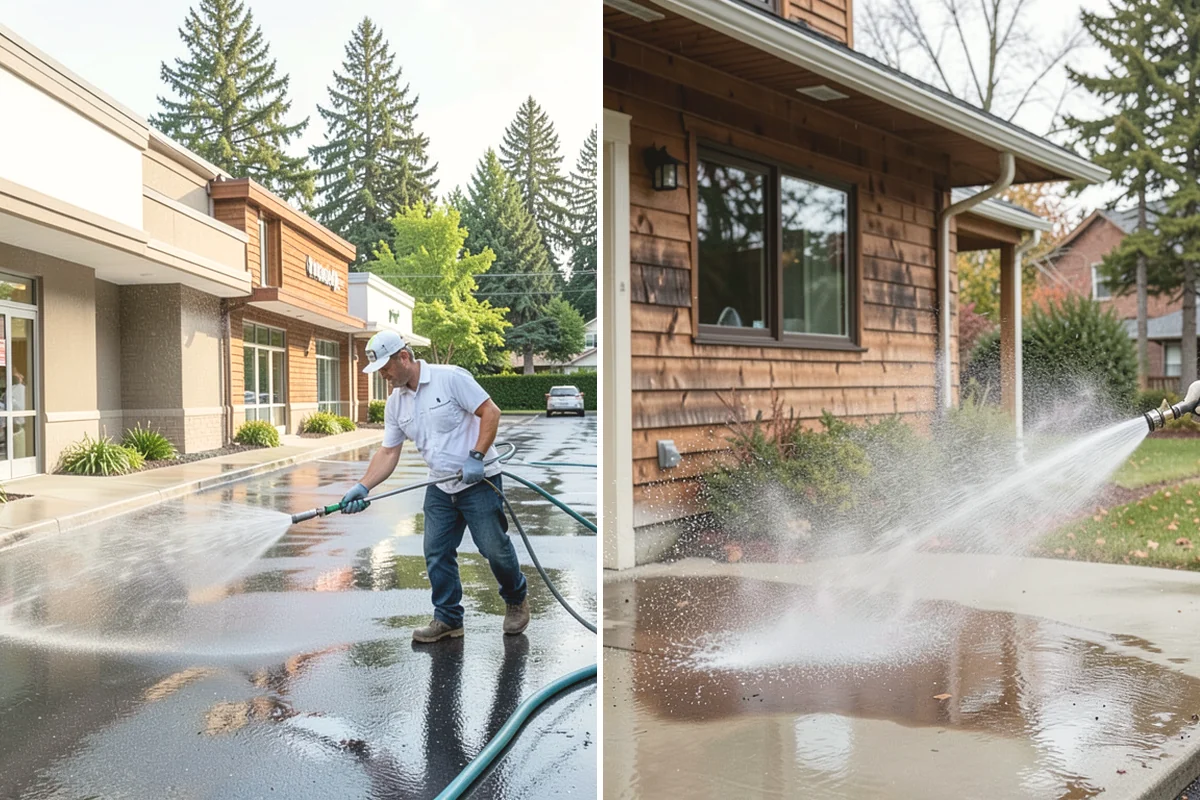 Loading Dock Cleaning in Burlington, Skagit County, WA - Sweep debris and note spill or stain locations