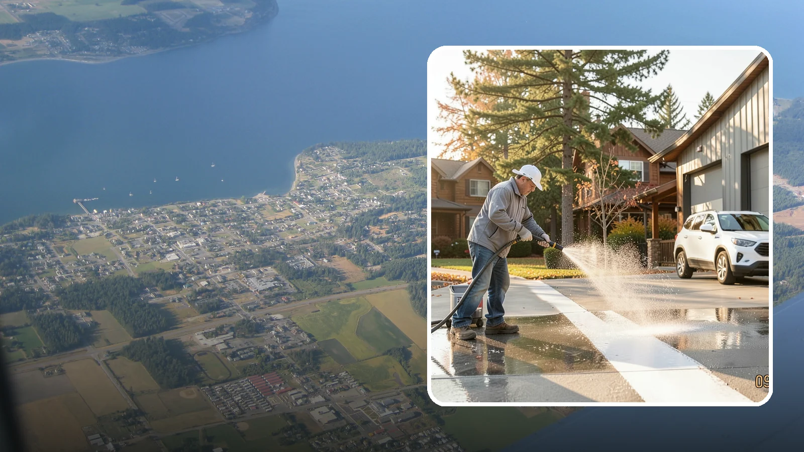 Loading Dock Cleaning in Coupeville, Island County, WA - We clean loading docks at Washington warehouses and stores to clear grease, tire marks, and slip hazards from busy work zones.