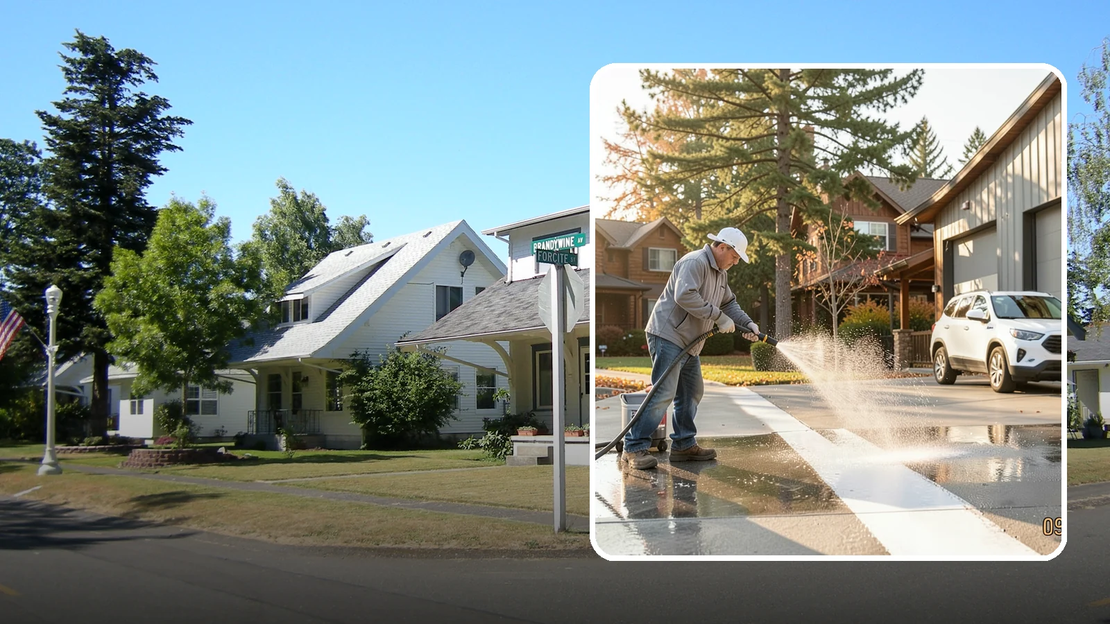 Loading Dock Cleaning in DuPont, Pierce County, WA - We clean loading docks at Washington warehouses and stores to clear grease, tire marks, and slip hazards from busy work zones.