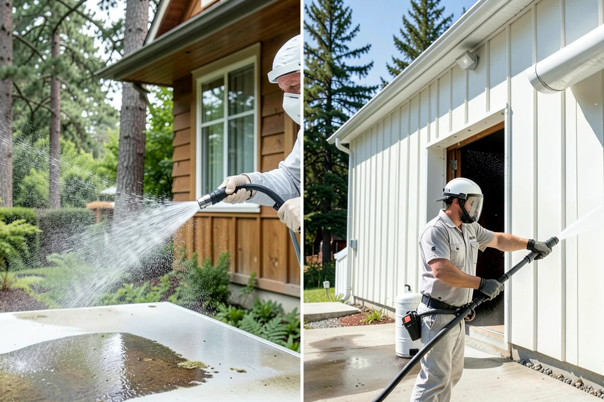 Loading Dock Cleaning in Everett, Snohomish County, WA - Sweep debris and note spill or stain locations