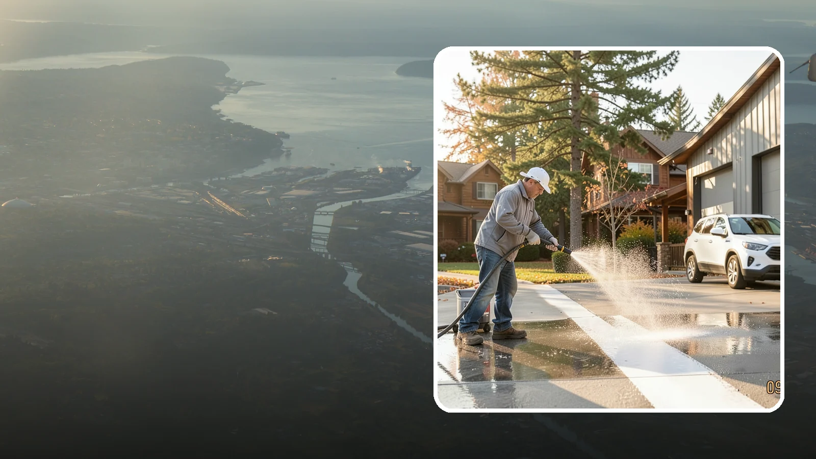 Loading Dock Cleaning in Fife, Pierce County, WA - We clean loading docks at Washington warehouses and stores to clear grease, tire marks, and slip hazards from busy work zones.