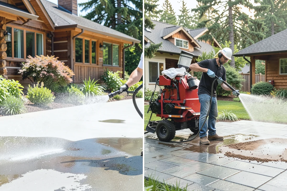 Loading Dock Cleaning in Hamilton, Skagit County, WA - Sweep debris and note spill or stain locations