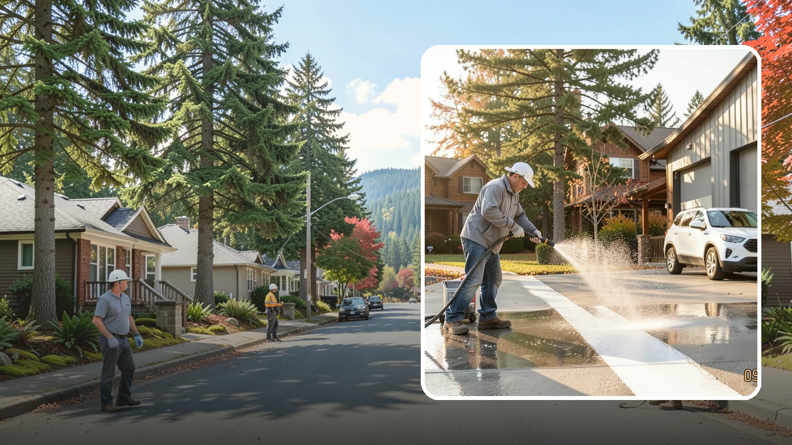 Loading Dock Cleaning in Hunts Point, King County, WA - We clean loading docks at Washington warehouses and stores to clear grease, tire marks, and slip hazards from busy work zones.